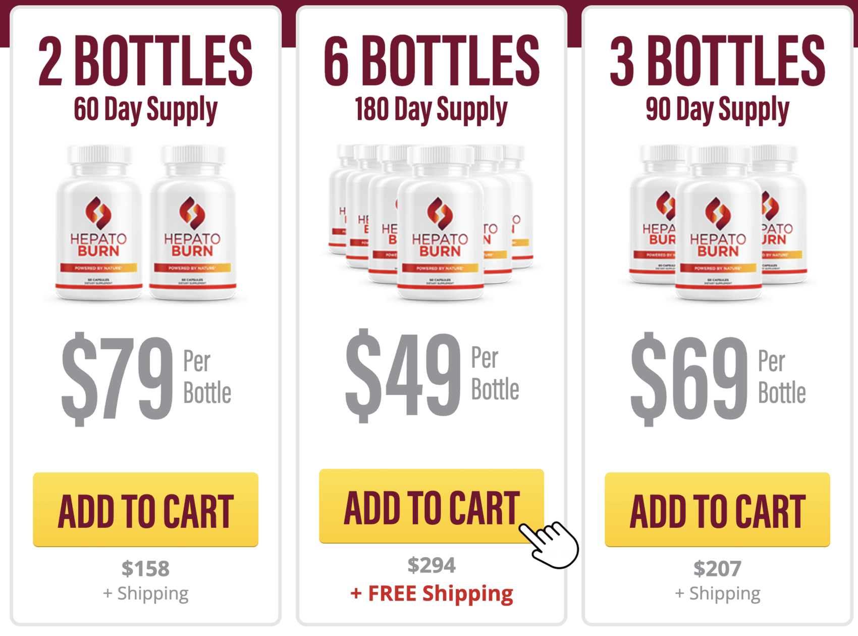 HepatoBurn price 